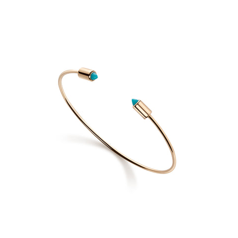 Montmorency Turquoise Ellipse Cuff